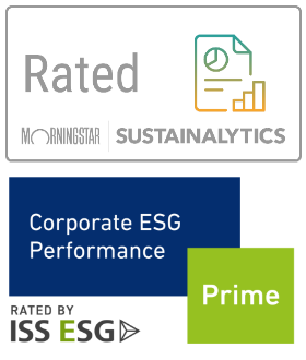 Gütesiegel von Sustainalytics und ISS ESG